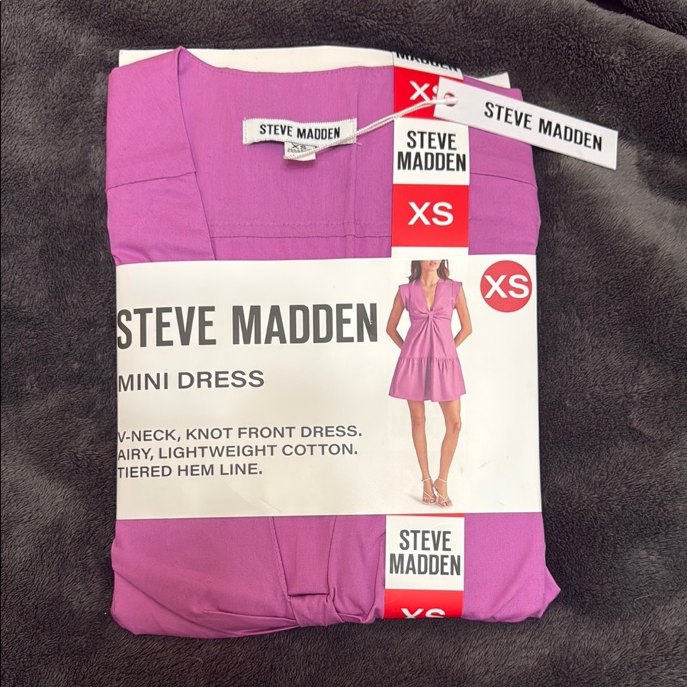 Steve Madden Vibrant Purple Dress